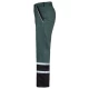 Pantaloni de lucru Colins bumbac 240g/m2, verde dungi reflectorizante Pantaloni de lucru Colins bumbac 240g/m2, verde dungi reflectorizante