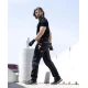 Pantaloni de lucru strech rezistenti la uzura, slim fit, negru Pantaloni de lucru strech rezistenti la uzura, slim fit, negru