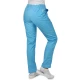 Pantaloni unisex premium cu snur, elastan, 180g/m2, albastru turcoaz Pantaloni unisex premium cu snur, elastan, 180g/m2, albastru turcoaz
