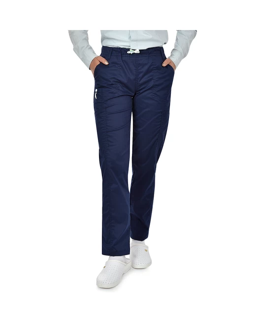 Pantaloni elastici subtiri, 180g/m2 bleumarin Pantaloni elastici subtiri, 180g/m2 bleumarin