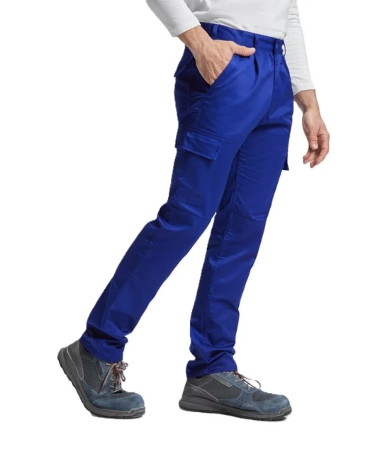 Pantaloni de lucru kombat, tercot 235g/m2, Albastru royal Pantaloni de lucru kombat, tercot 235g/m2, Albastru royal