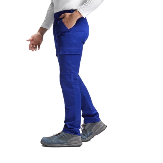 Pantaloni de lucru kombat, tercot 235g/m2, Albastru royal Pantaloni de lucru kombat, tercot 235g/m2, Albastru royal