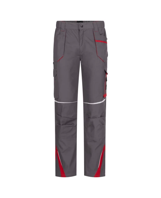 Pantaloni de lucru subtiri Drift, ripstop foarte rezistent, 200g/mp, gri rosu Pantaloni de lucru subtiri Drift, ripstop foarte rezistent, 200g/mp, gri rosu
