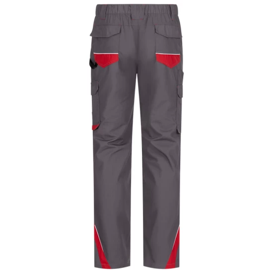 Pantaloni de lucru subtiri Drift, ripstop foarte rezistent, 200g/mp, gri rosu Pantaloni de lucru subtiri Drift, ripstop foarte rezistent, 200g/mp, gri rosu