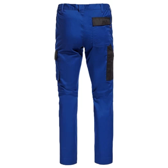 Pantaloni de lucru subtiri, ENOS stretch albastru-negru, 210g/m2 Pantaloni de lucru subtiri, ENOS stretch albastru-negru, 210g/m2