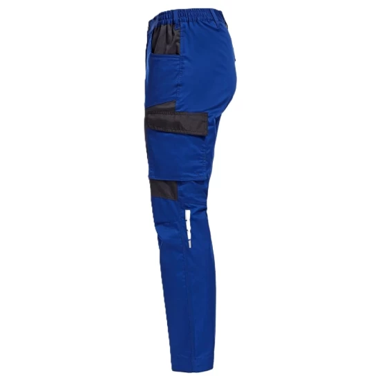 Pantaloni de lucru subtiri, ENOS stretch albastru-negru, 210g/m2 Pantaloni de lucru subtiri, ENOS stretch albastru-negru, 210g/m2
