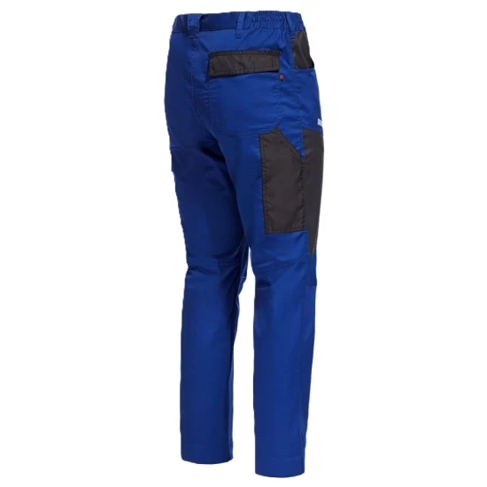 Pantaloni de lucru subtiri, ENOS stretch albastru-negru, 210g/m2 Pantaloni de lucru subtiri, ENOS stretch albastru-negru, 210g/m2