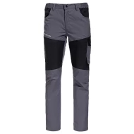 Pantaloni de lucru subtiri, ENOS stretch gri-negru, 210g/m2 Pantaloni de lucru subtiri, ENOS stretch gri-negru, 210g/m2