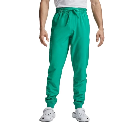 Pantaloni elastan industria alimentara, 170g/m2, albi Pantaloni elastan industria alimentara, 170g/m2, albi