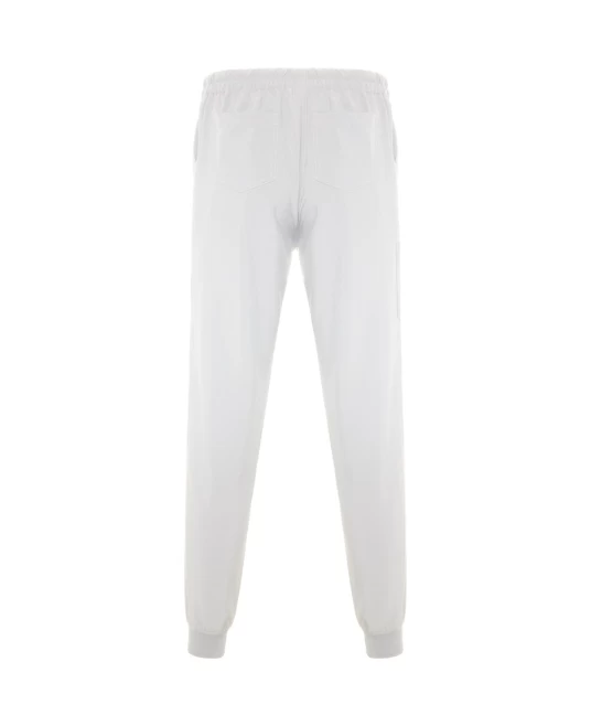 Pantaloni stretch cu snur si buzunare, 170g/m2, albi Pantaloni stretch cu snur si buzunare, 170g/m2, albi