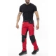 Pantaloni de lucru 4xstretch premium slimfit, rosu Pantaloni de lucru 4xstretch premium slimfit, rosu