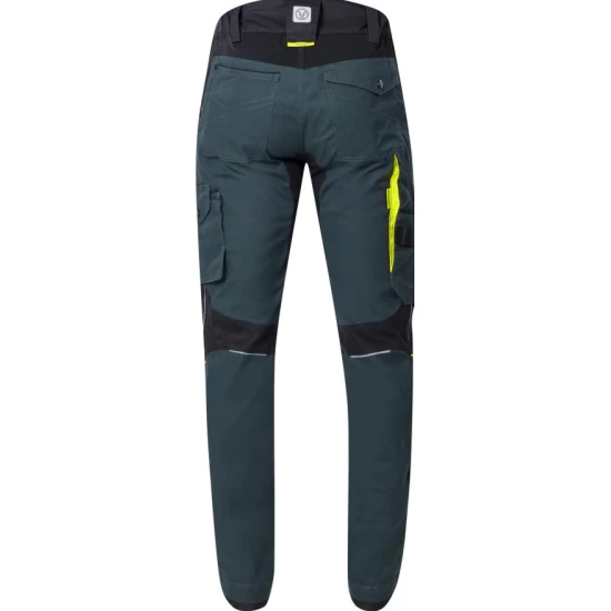 Pantaloni de lucru 4xstretch premium slimfit, verde Pantaloni de lucru 4xstretch premium slimfit, verde