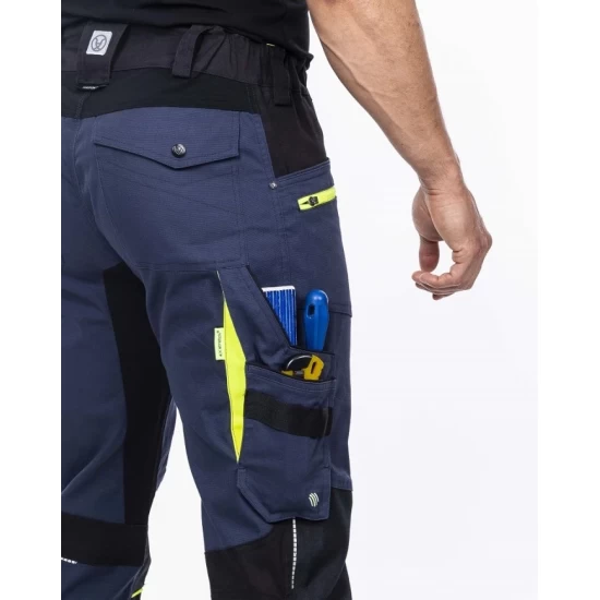 Pantaloni de lucru 4xstretch premium slimfit, bleumarin Pantaloni de lucru 4xstretch premium slimfit, bleumarin