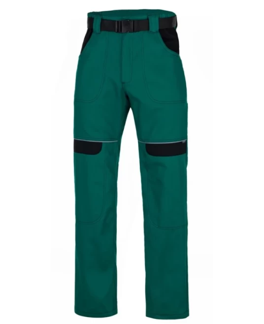 Pantaloni de lucru Cool Trend, bumbac, 260g/m2 Verde Pantaloni de lucru Cool Trend, bumbac, 260g/m2 Verde