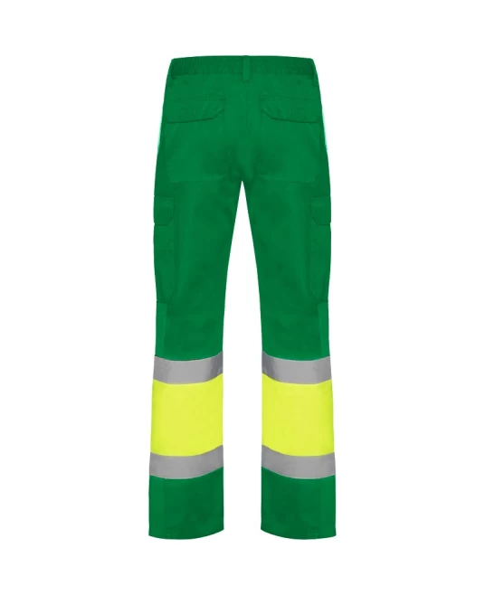 Pantaloni de vara HiVis dungi reflectorizante Daily, Verde galben Pantaloni de vara HiVis dungi reflectorizante Daily, Verde galben
