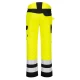Pantaloni Hi-Vis fara elemente metalice PW2 [PW241], Galben/Negru
