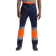 Pantaloni de vara HiVis dungi reflectorizante Daily, Bleumarin si portocaliu Pantaloni de vara HiVis dungi reflectorizante Daily, Bleumarin si portocaliu