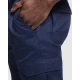 Pantaloni de vara HiVis dungi reflectorizante Daily, Galben bleumarin Pantaloni de vara HiVis dungi reflectorizante Daily, Galben bleumarin
