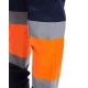 Pantaloni de vara HiVis dungi reflectorizante Daily, Galben bleumarin Pantaloni de vara HiVis dungi reflectorizante Daily, Galben bleumarin