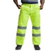 Pantaloni HiVis dungi reflectorizante, tercot 235 g/mp, galben Pantaloni HiVis dungi reflectorizante, tercot 235 g/mp, galben