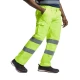 Pantaloni HiVis dungi reflectorizante, tercot 235 g/mp, galben Pantaloni HiVis dungi reflectorizante, tercot 235 g/mp, galben