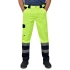Pantaloni HiVis tercot 250 g/mp, galben negru