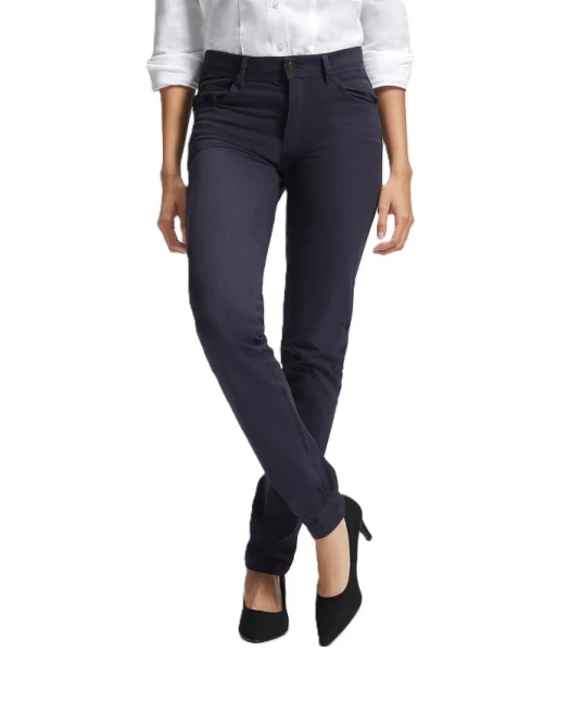 Pantaloni stretch femei, bumbac 280g/m2 Bleumarin Pantaloni stretch femei, bumbac 280g/m2 Bleumarin