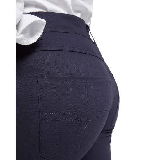 Pantaloni pentru femei tip blugi, 280g/mp, Negru Pantaloni pentru femei tip blugi, 280g/mp, Negru