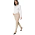Pantaloni stretch femei, bumbac 280g/m2, bej