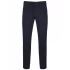 Pantaloni eleganti slimfit, stretch, poliester, Bleumarin