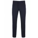 Pantaloni eleganti slimfit, cu vascoza si elastan, Bleumarin