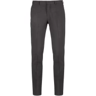Pantaloni eleganti slimfit, stretch, poliester, Gri inchis Pantaloni eleganti slimfit, stretch, poliester, Gri inchis