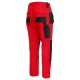 Pantaloni de lucru rezistenti la uzura Kastori, tercot 260g/m2, rosu negru Pantaloni de lucru rezistenti la uzura Kastori, tercot 260g/m2, rosu negru