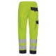 Pantaloni HiVis tercot 250g/m2, galben