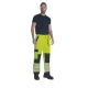 Pantaloni HiVis tercot 250g/m2, galben