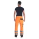 Pantaloni HiVis tercot 250g/m2, portocaliu