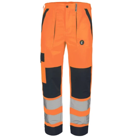Pantaloni HiVis tercot 250g/m2, portocaliu