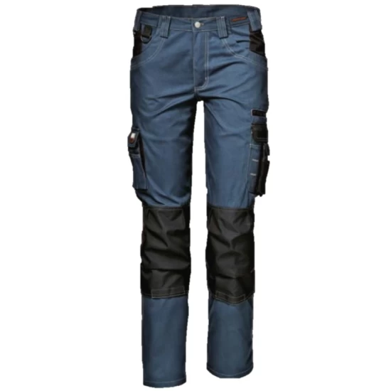 Pantaloni de lucru tercot foarte rezistent la rupere si confortabil, 300 g/mp, bleumarin Pantaloni de lucru tercot foarte rezistent la rupere si confortabil, 300 g/mp, bleumarin
