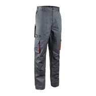 Pantaloni de lucru Padock gri, tercot cu 60% bumbac, 245g/m2