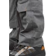 Pantaloni de lucru, tercot, 245 g/mp, gri-portocaliu Pantaloni de lucru, tercot, 245 g/mp, gri-portocaliu