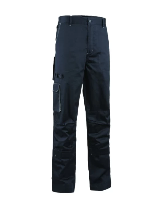 Pantaloni de lucru Padock bleumarin, tercot cu 60% bumbac, 245g/m2 Pantaloni de lucru Padock bleumarin, tercot cu 60% bumbac, 245g/m2