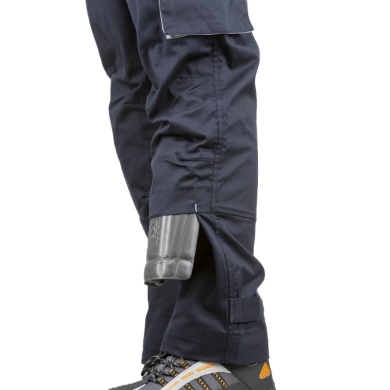 Pantaloni de lucru, tercot, 245 g/mp, bleumarin-gri Pantaloni de lucru, tercot, 245 g/mp, bleumarin-gri