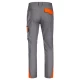 Pantaloni de lucru subtiri stretch Royal, 190g/m2, gri-portocaliu