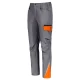 Pantaloni de lucru subtiri stretch Royal, 190g/m2, gri-portocaliu