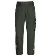 Pantaloni de lucru subtiri  Prisma light stretch, tercot ripstop 190g/m2, verde olive-portocaliu Pantaloni de lucru subtiri  Prisma light stretch, tercot ripstop 190g/m2, verde olive-portocaliu