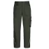 Pantaloni de lucru subtiri  Prisma light stretch, tercot ripstop 190g/m2, verde olive-portocaliu