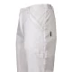 Pantaloni de lucru Pluto, tercot subtire alb, 195g/m2 Pantaloni de lucru Pluto, tercot subtire alb, 195g/m2