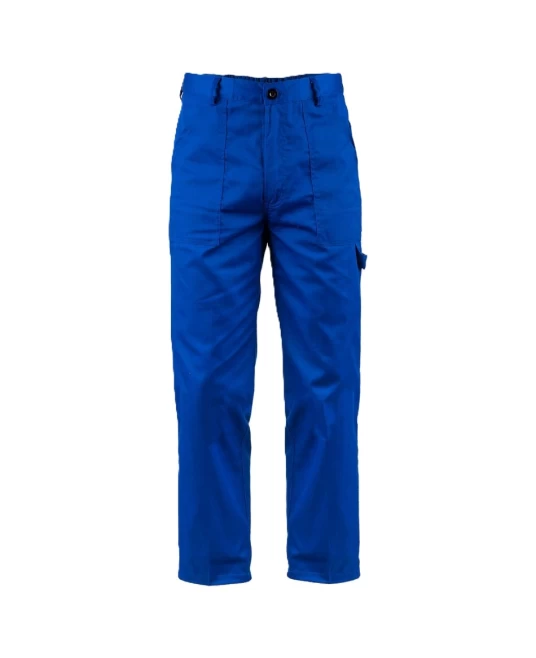 Pantaloni de lucru Pluto, tercot subtire albastru, 195g/m2 Pantaloni de lucru Pluto, tercot subtire albastru, 195g/m2