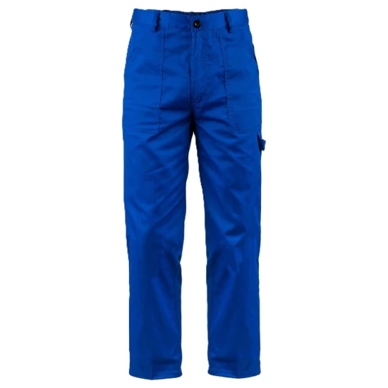Pantaloni de lucru Pluto, tercot subtire albastru, 195g/m2 Pantaloni de lucru Pluto, tercot subtire albastru, 195g/m2