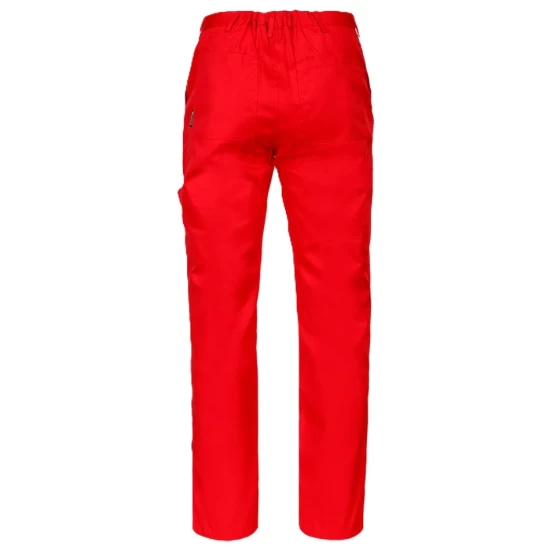 Pantaloni de lucru Pluto, tercot subtire rosu, 195g/m2 Pantaloni de lucru Pluto, tercot subtire rosu, 195g/m2